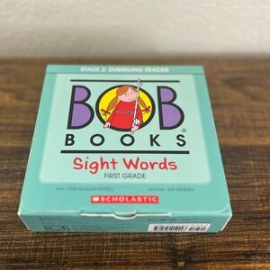 BOB Books Sight Words First Grade Stage 2 Emerging Reader Learning Set